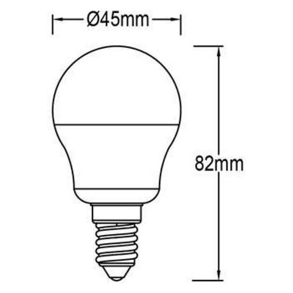 Lâmpada LED Panasonic Corp. PS Frost 4 W 340 Lm (Branco Neutro 4500K)