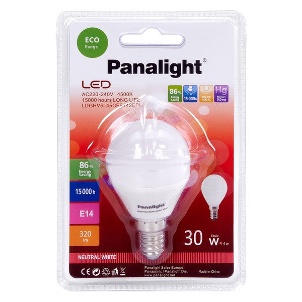 Lâmpada LED Panasonic Corp. PS Frost A+ 4 W 320 Lm (Branco Neutro 4500K)