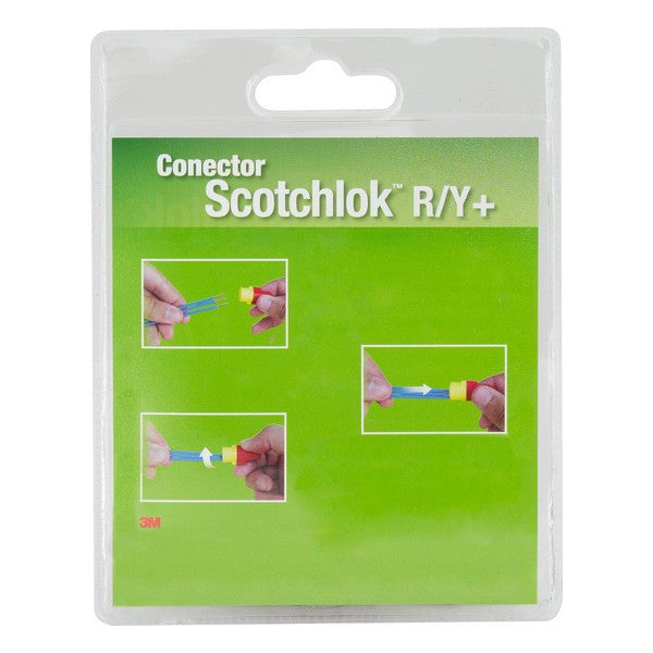 Conector de Cabo Scotchlok 3M R/Y 2-16mm²  6 uds