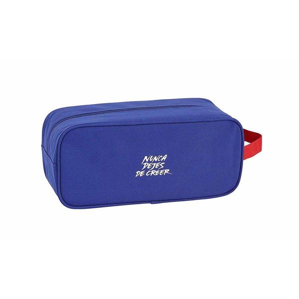 Bolsa para Sapatos de Viagem Atlético Madrid In Blue Poliéster Azul Marinho