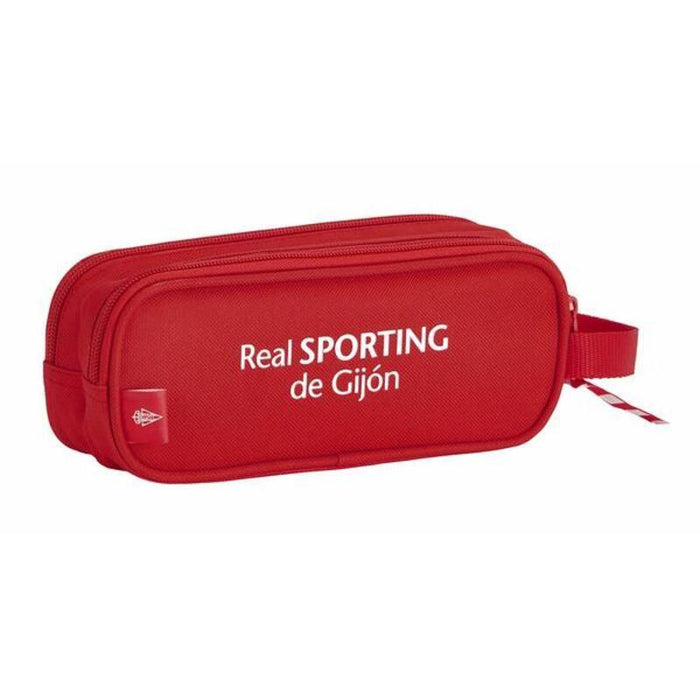 Estojo Real Sporting de Gijón Vermelho