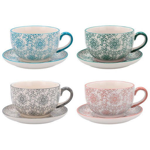 Conjunto de Chávenas Quid Vita Porcelana 0,3L (4 pcs)