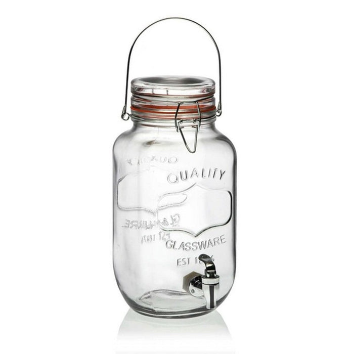 Dispensador de Água 3,7 L Cristal (13,5 x 29 x 17 cm)