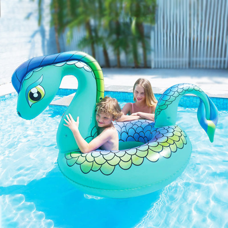 Figura Insuflável para Piscina Dragon Turquesa (161 X 109 x 95,5 cm)