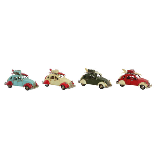 Veículo DKD Home Decor Decorativo Carro Vintage (4 pcs) (26 x 11.5 x 13.5 cm)