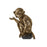 Figura Decorativa DKD Home Decor Macaco Metal Resina Acabamento envelhecido (32 x 21 x 105 cm)