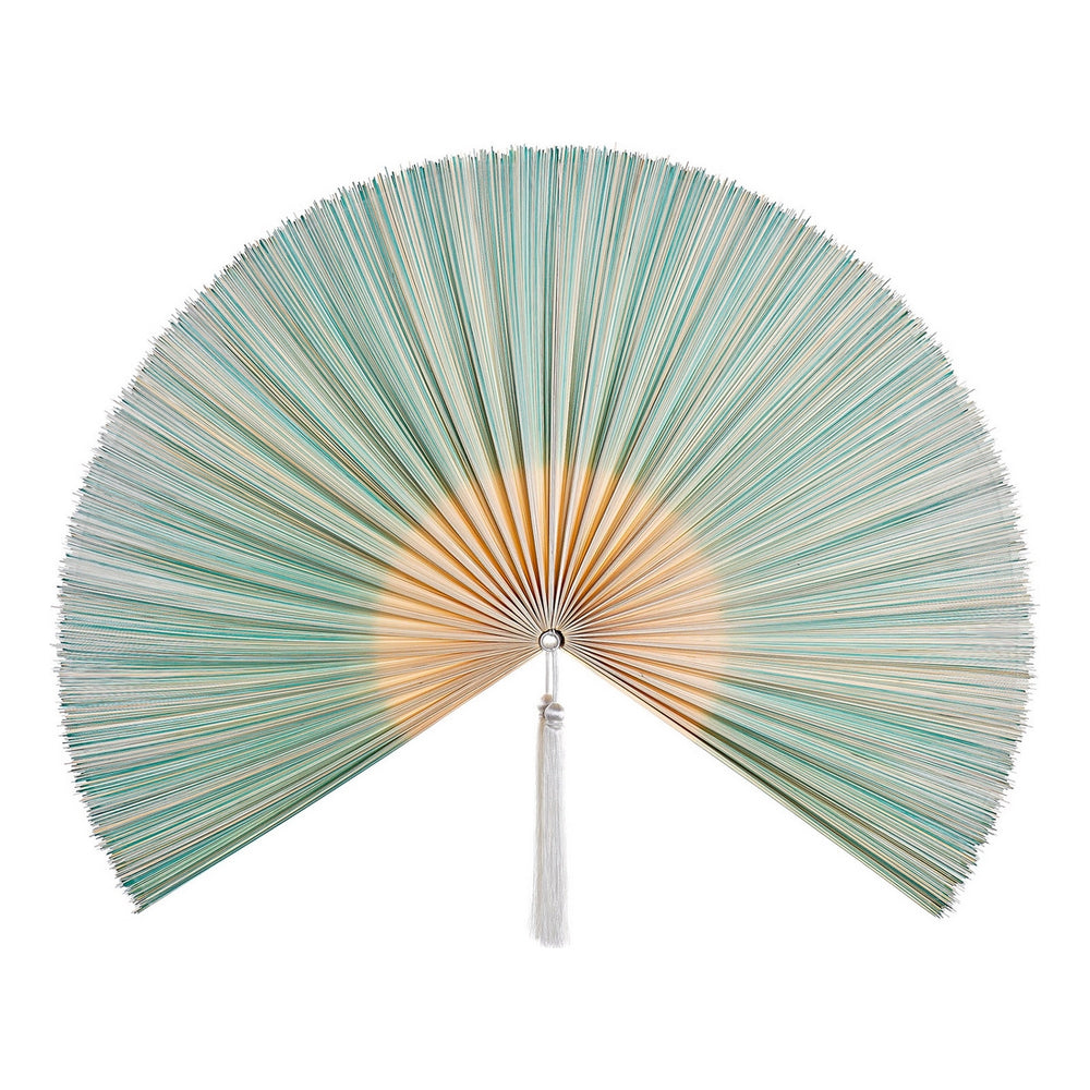 Decoração de Parede DKD Home Decor Bambu Oriental Leque