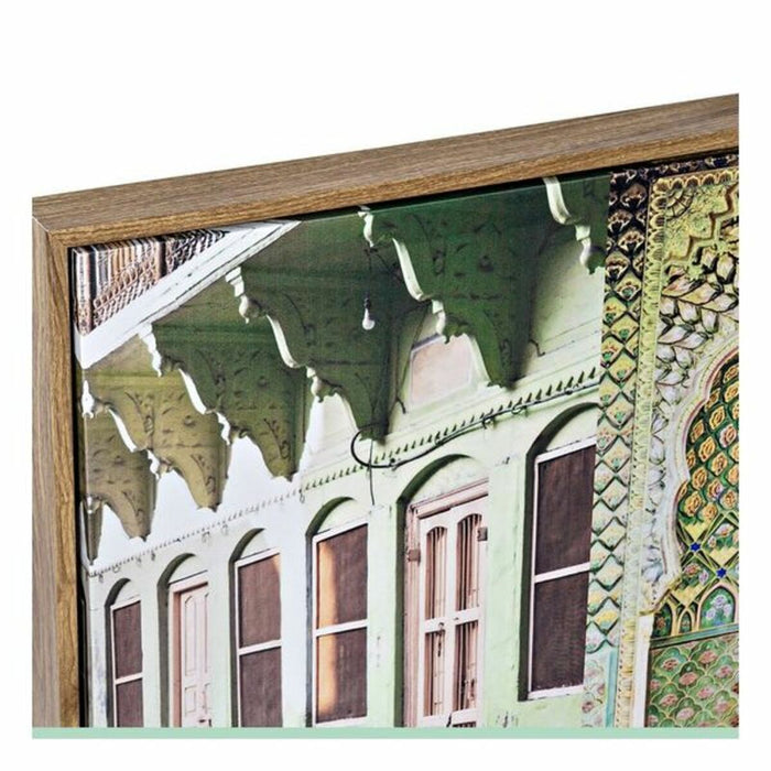 Pintura DKD Home Decor Índia Lacado (2 pcs) (120 x 2 x 40 cm)