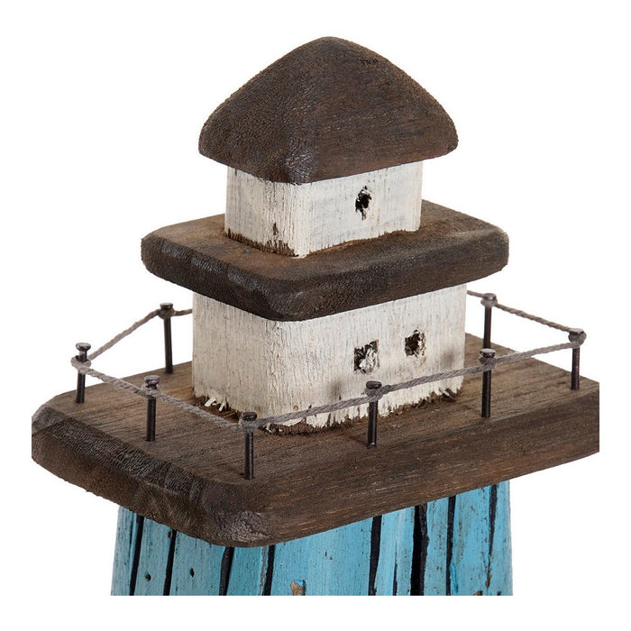 Figura Decorativa DKD Home Decor Farol Madeira de paulónia (16 x 9 x 33 cm)