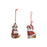 Decoração Suspensa DKD Home Decor Natal Resina (2 pcs) (4.5 x 3 x 7 cm)