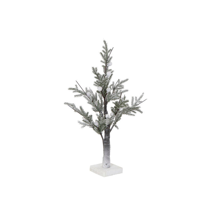 Árvore de Natal DKD Home Decor Metal LED Nevado (30 x 30 x 55 cm)