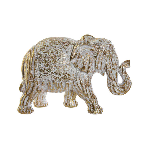 Figura Decorativa DKD Home Decor Resina Elefante (17 x 7.5 x 11.5 cm)