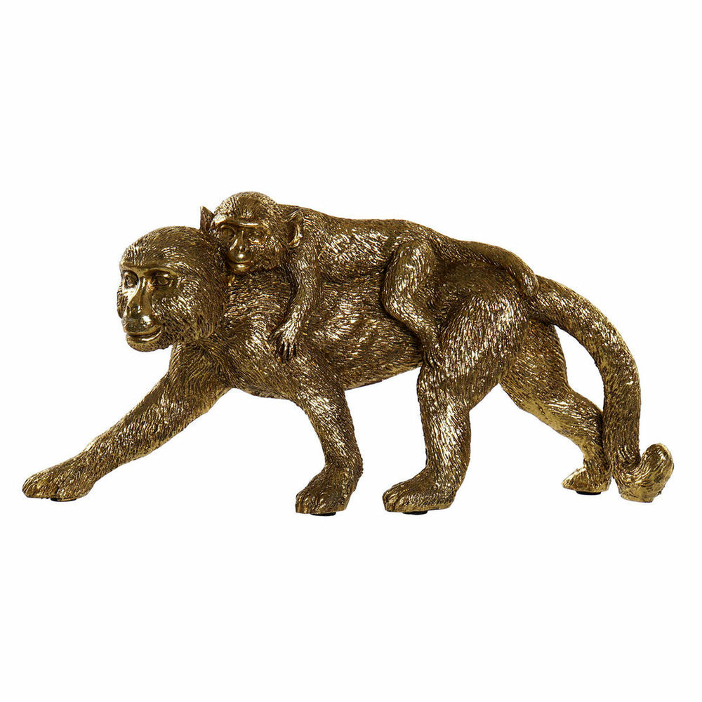 Figura Decorativa DKD Home Decor FZ-93395 Dourado Resina (26 x 6 x 12 cm)