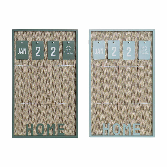 Organizador DKD Home Decor PP (Polipropileno) Madeira MDF (2 pcs) (30 x 3 x 50 cm)