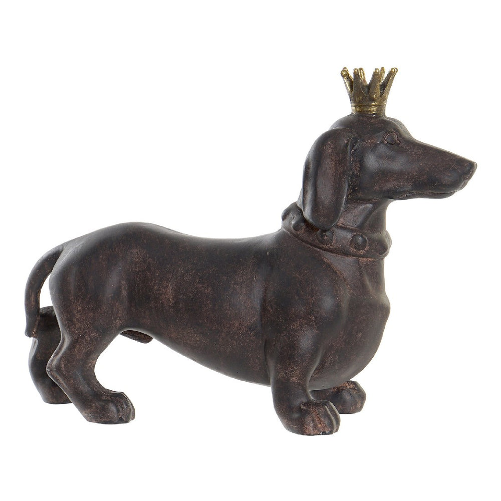 Figura Decorativa DKD Home Decor Resina Cão (22 x 7 x 15 cm)