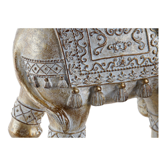 Figura Decorativa DKD Home Decor Resina Elefante (40 x 16 x 29 cm)