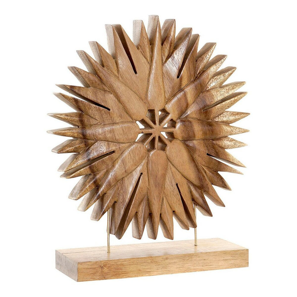 Figura Decorativa DKD Home Decor Estrela Madeira Natural (28 x 9 x 34 cm)