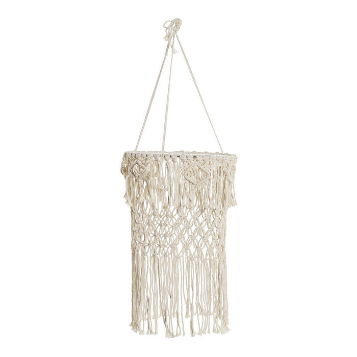 Abajur DKD Home Decor Algodão Macramé (30 x 30 x 45 cm)