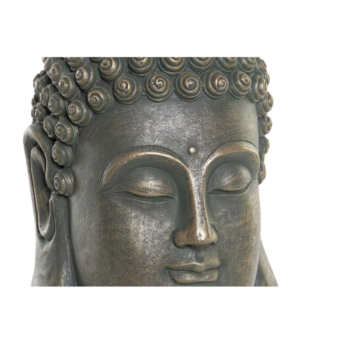 Figura Decorativa DKD Home Decor Fibra de Vidro Oriental Buda