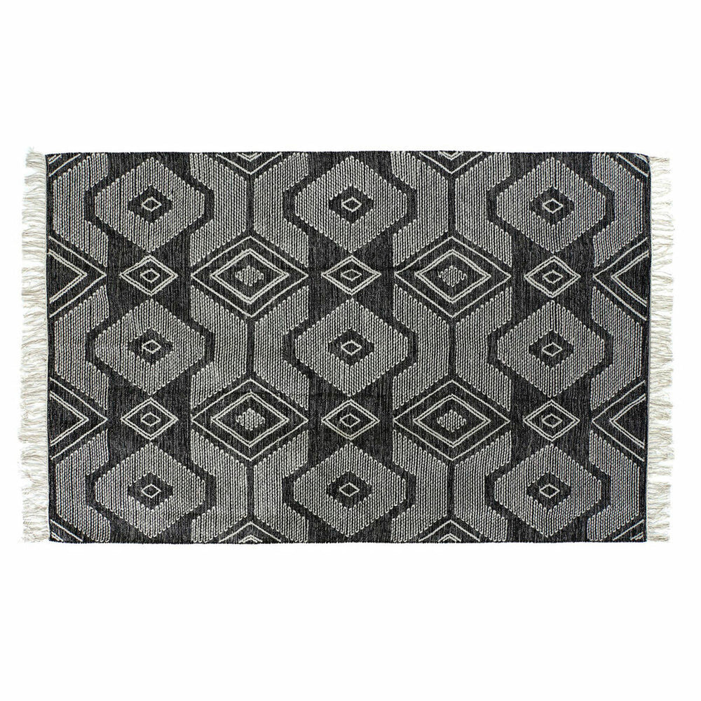 Tapete DKD Home Decor Branco Preto Algodão (200 x 290 x 1 cm)