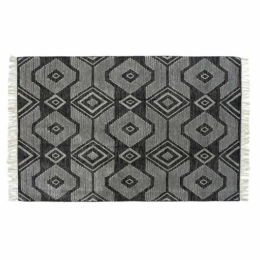 Tapete DKD Home Decor Branco Preto Algodão (200 x 290 x 1 cm)