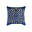 Almofada DKD Home Decor 8424001850341 Azul Dourado Poliéster Veludo Alumínio (45 x 10 x 45 cm)