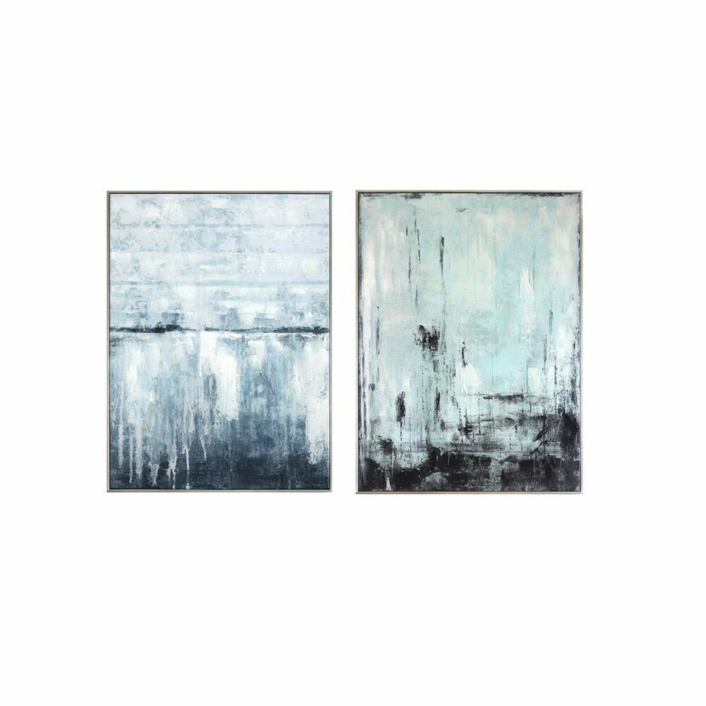 Pintura DKD Home Decor Abstrato Moderno (60 x 3 x 80 cm) (2 Unidades)