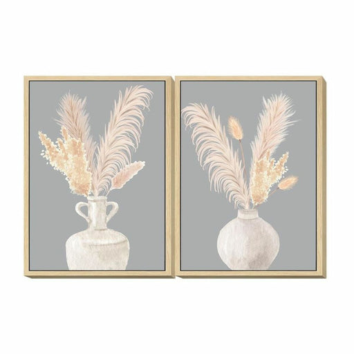 Pintura DKD Home Decor Vaso (50 x 4 x 70 cm) (2 pcs)