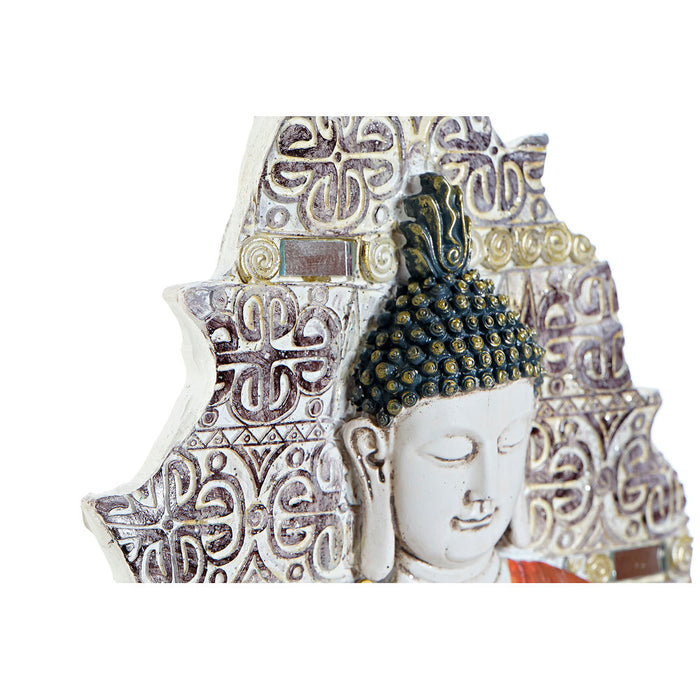 Decoração de Parede DKD Home Decor Buda Resina (19 x 3.1 x 26.5 cm) (3 pcs)