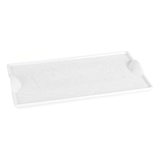 Tabuleiro Casual Porcelana Branco (30 x 18 x 3 cm)