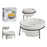 Conjunto de Tigelas Branco Porcelana