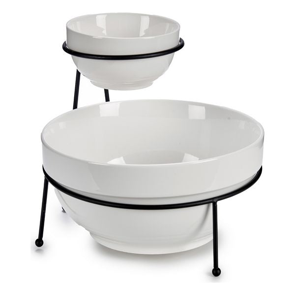 Conjunto de Tigelas Branco Porcelana