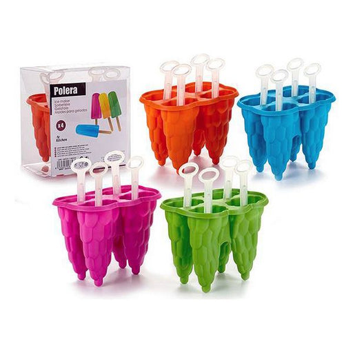 Forma para Gelados 4 Compartimentos