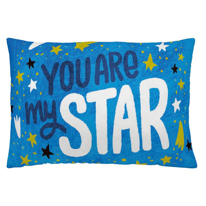 Capa de travesseiro Naturals Stars Reach (50 x 30 cm)