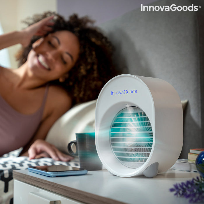 Mini Climatizador Humidificador por Ultrassons com LED Koolizer InnovaGoods