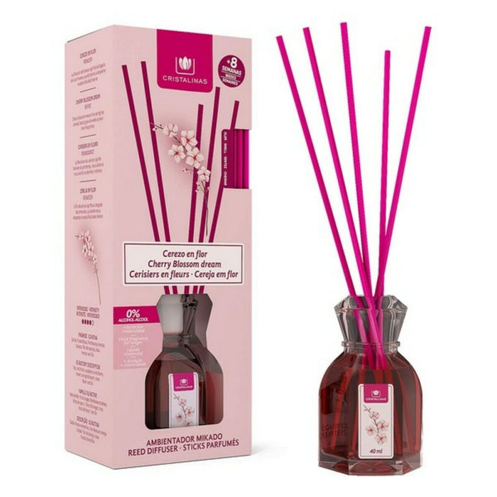 Ambientador Mikado Cristalinas Cerejeira (40 ml)