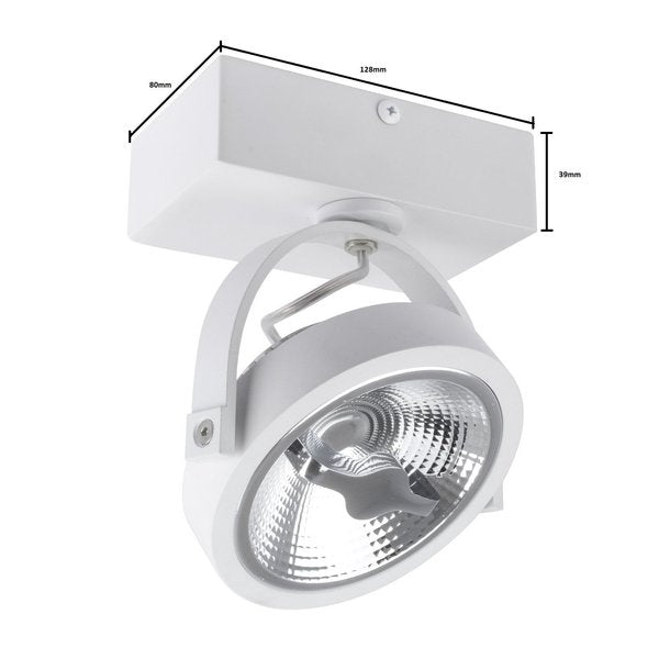 Projector LED Ledkia CREE A+ 15W Branco Neutro 4000K 800 lm (190x130x80 mm)