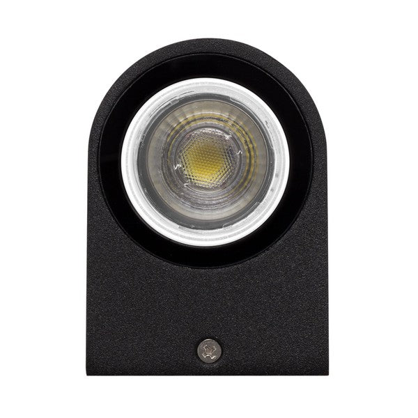 Luz de Parede Ledkia Gala  Preto 50 W