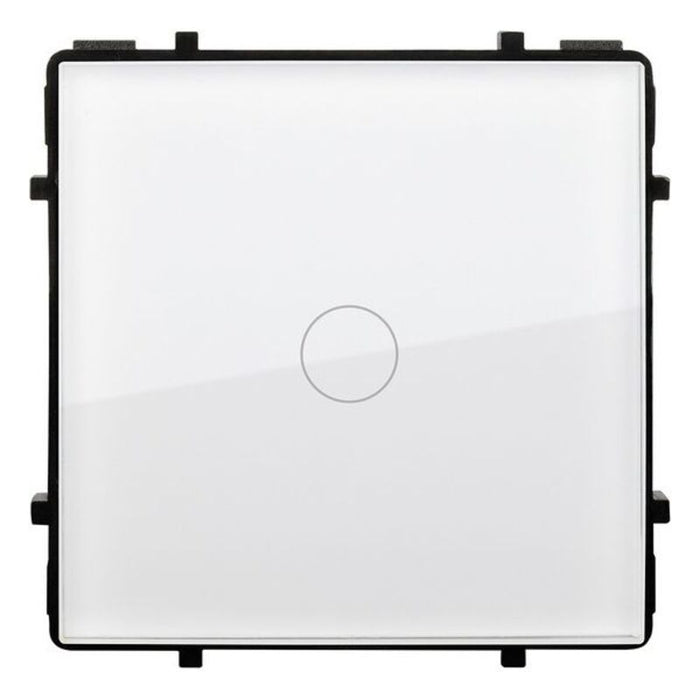 Interruptor Simples Comutado Ledkia Modern 5173 Tátil Cristal PC