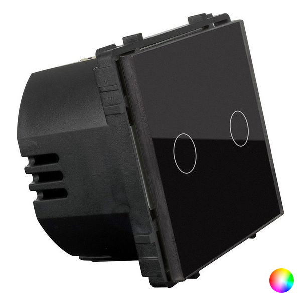 Interruptor duplo de comutação Ledkia Tátil Remoto PC