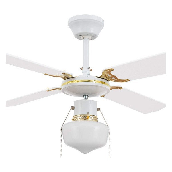 Ventilador de Teto com Luz Techbrey Havoc 50W Branco