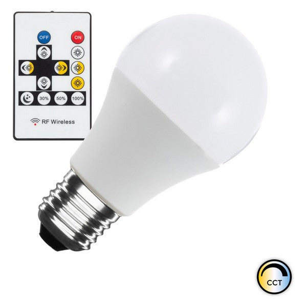 Lâmpada LED Ledkia CCT 9 W 800 lm (Ajustável)