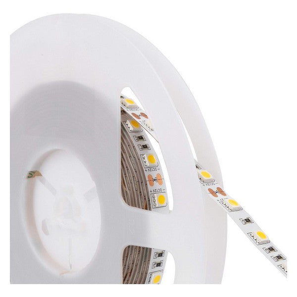 Tiras LED Ledkia 5 m IP20 A+ 1200 Lm 12,6 W (Branco Quente 2800K - 3200K)