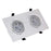 Foco Downlight LED Ledkia A+ 10 W 900 Lm (Branco Quente 2800K - 3200K)