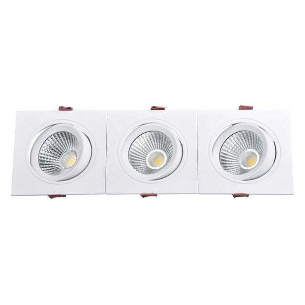 Foco Downlight LED Ledkia A+ 30 W 2700 lm (Branco Quente 3000K - 3200K)