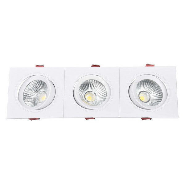 Foco Downlight LED Ledkia A+ 15 W 1350 Lm (Branco Quente 3000K - 3200K)