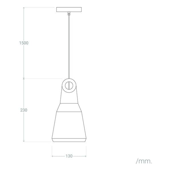 Candeeiro de teto Ledkia Retilles 40 W