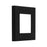 Quadro para Interruptor de Luz Ledkia Modern Preto (86 x 86 x 9.5 mm)