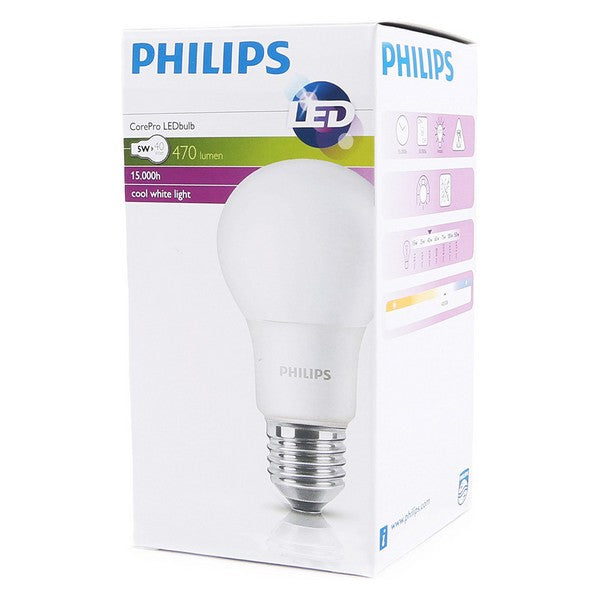 Lâmpada LED Philips CorePro  A+ 5,5 W 470 lm (Branco Neutro 4000K)