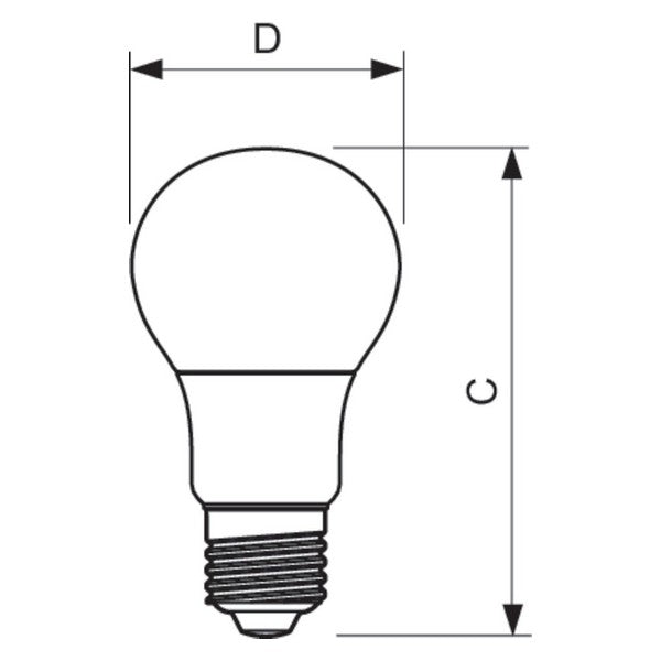 Lâmpada LED Philips CorePro  A+ 5,5 W 470 lm (Branco quente 3000K)